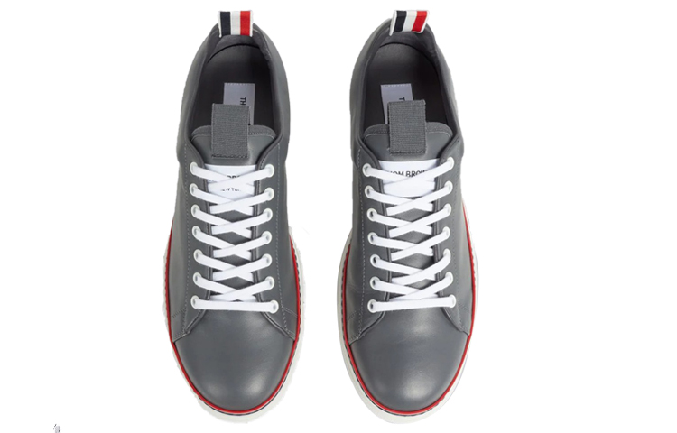 Thom Browne Classic Tennis Sneaker 'Medium Grey' 圖 3