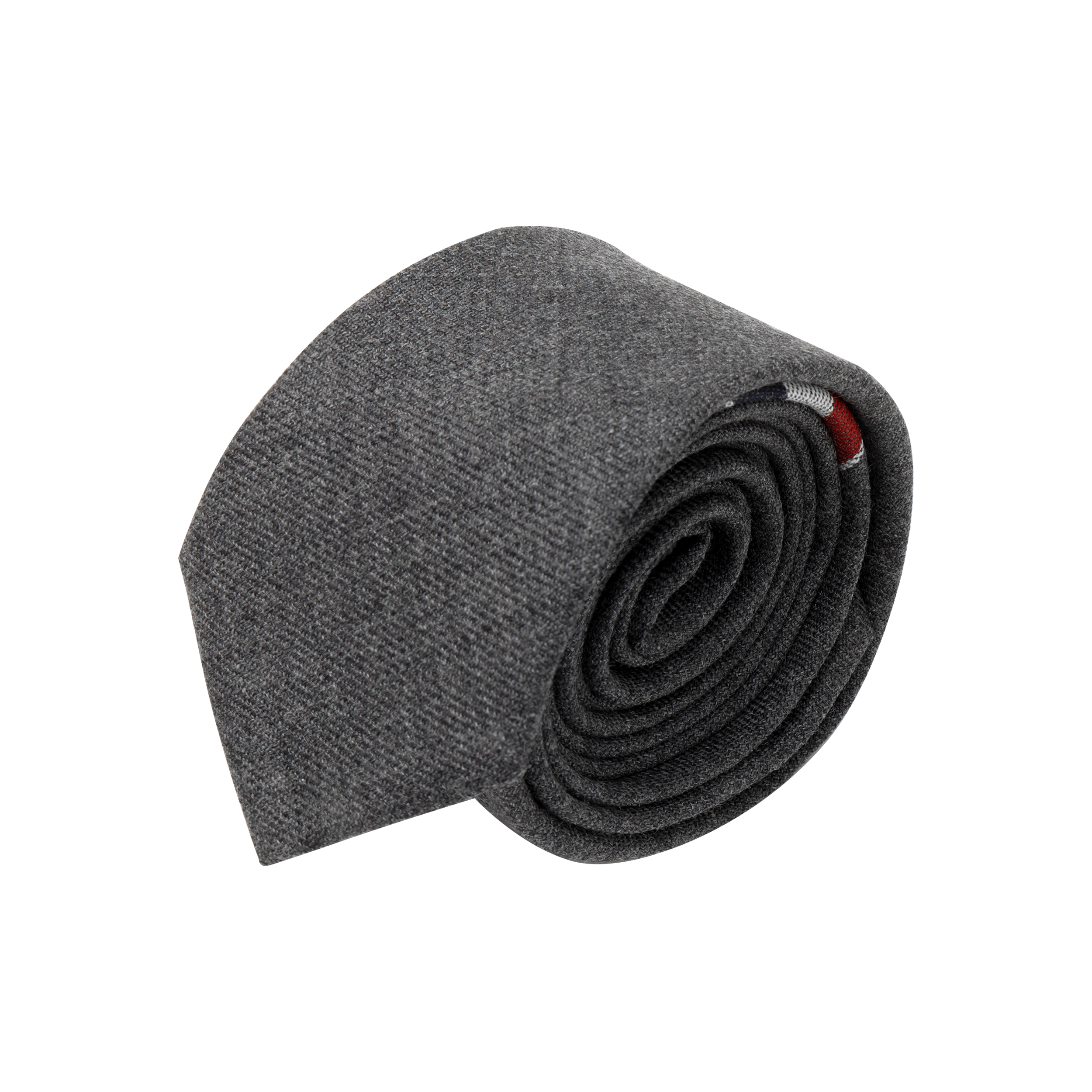 Lookbook Corbata Clásica de Sarga Oscura Gris Thom Browne MNL022A03532025