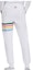 Shop Pantalones Jogger Blancos Thom Browne para Hombre con Rayas Colorblock MJQ065E-04061-100