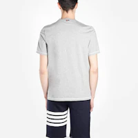 Shop Thom Browne 對比車線短袖T恤 MJS110A-01454-055