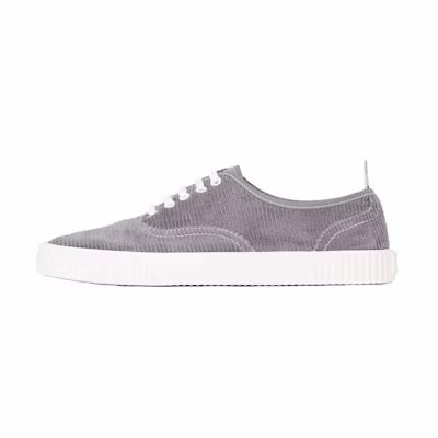 Thom Browne Corduroy Heritage Low-Top Sneakers 'Dark Grey CMFT'