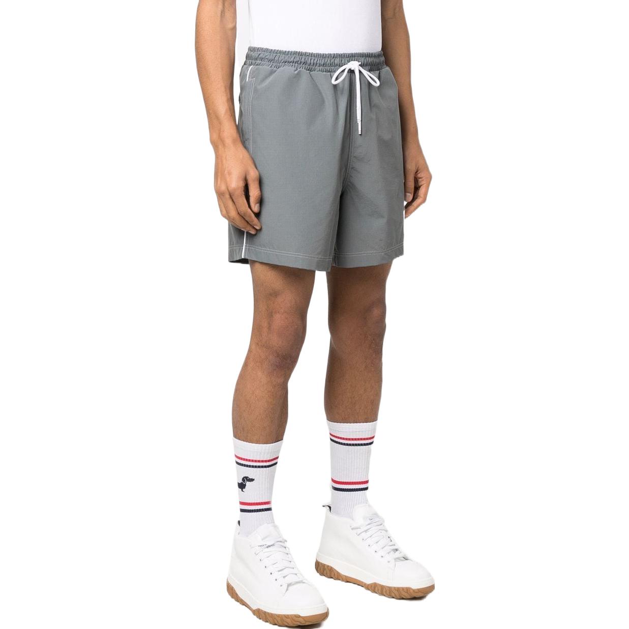 Purchase トムブラウン ドローストリング カジュアルショーツ グレー MJQ151A-07651-035