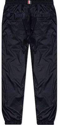 トムブラウン ドローストリングスウェットパンツ ストライププリント ネイビー 秋款 MJQ119A-06859-415 Lookbook トムブラウン ドローストリングスウェットパンツ ストライププリント ネイビー 秋款 MJQ119A-06859-415