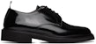 Thom Browne Kasut Formal 'Kulit Hitam Berkilat' MFD205A00003001
