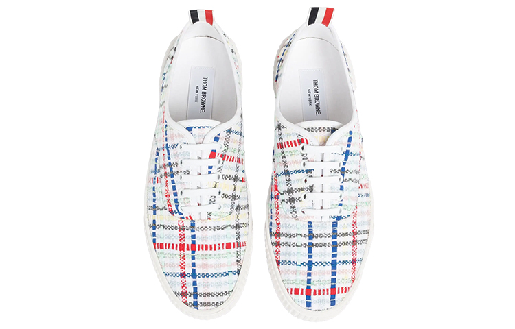 Thom Browne Fashion Sneakers 'White Textured' 圖 3
