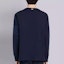 Details for THOM BROWNE Camiseta Manga Larga de Algodón Azul Marino Edición Otoño. MJS117A-06769-415