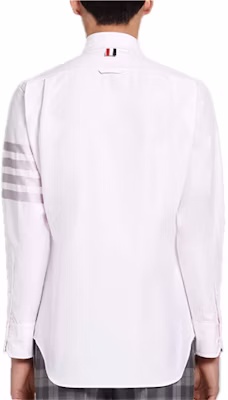 Thom Browne Four-Bar Oxford Long Sleeve Shirt Pink Men MWL001A-06496-680 Lookbook Thom Browne Four-Bar Oxford Long Sleeve Shirt Pink Men MWL001A-06496-680