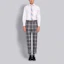 Shop Thom Browne Four-Bar Oxford Long Sleeve Shirt Pink Men MWL001A-06496-680