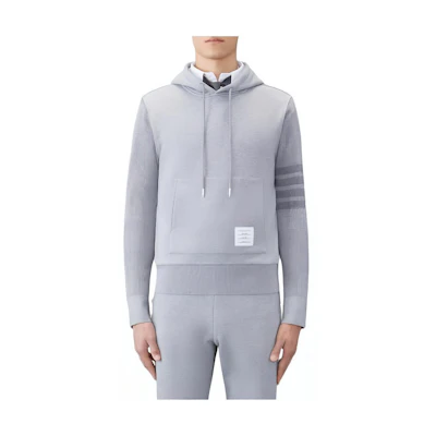 Thom Browne Four-Bar Stripe Sweatshirt Grey MJT236A-03377-055