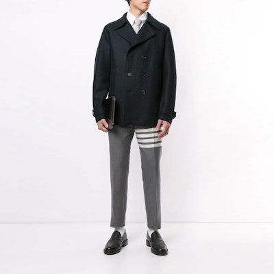 汤姆布朗 四杠低腰休闲裤 灰色 MTC159A-06146-035 Shop 汤姆布朗 四杠低腰休闲裤 灰色 MTC159A-06146-035