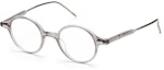 Order THOM BROWNE 全框純色塑膠眼鏡 TB-407-C-GRY-43