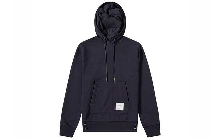 Order Sudadera Azul Marino Thom Browne FW20 con Rayas en la Espalda. MJT086A-03377-415