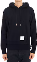 Shop Thom Browne FW20 海軍藍連帽衫背部條紋 MJT086A-03377-415