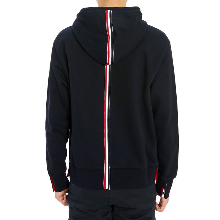 Purchase Sudadera Azul Marino Thom Browne FW20 con Rayas en la Espalda. MJT086A-03377-415