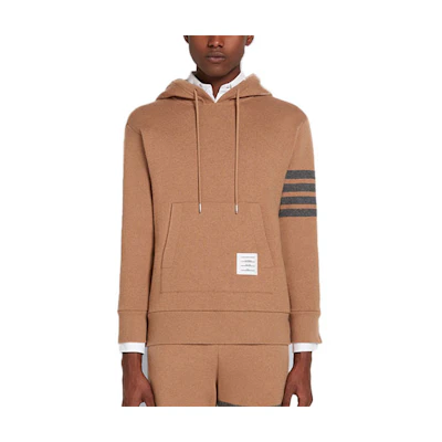 Thom Browne FW21 4-Bar Orange Hoodie MJT112A-07693-275