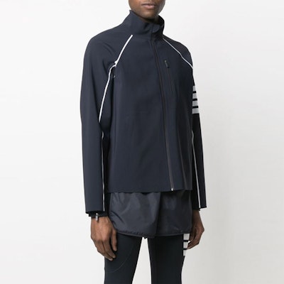 トムブラウン FW21 4バー ストライプ ネイビー ジャケット. MJA003A-06775-461 Details for トムブラウン FW21 4バー ストライプ ネイビー ジャケット. MJA003A-06775-461