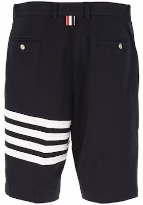 THOM BROWNE FW21 Celana Pendek Kasual Katun 4-Bar Hitam Edisi Musim Panas MTU290E-07738-415 Lookbook THOM BROWNE FW21 Celana Pendek Kasual Katun 4-Bar Hitam Edisi Musim Panas MTU290E-07738-415