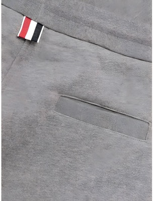 톰브라운 FW21 그레이 클래식 포바 코튼 니트 스웻팬츠. MJQ008-A0691-035 Details for 톰브라운 FW21 그레이 클래식 포바 코튼 니트 스웻팬츠. MJQ008-A0691-035