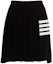 Buy Falda Negra Plisada Thom Browne FW21 con Cuatro Rayas - Estilo Preppy. FKK090A-Y1002-001