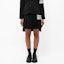Shop Falda Negra Plisada Thom Browne FW21 con Cuatro Rayas - Estilo Preppy. FKK090A-Y1002-001