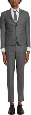 THOM BROWNE FW21 Set Baju Wool Twill Klasik Kelabu MSC159A00626-035 Buy THOM BROWNE FW21 Set Baju Wool Twill Klasik Kelabu MSC159A00626-035