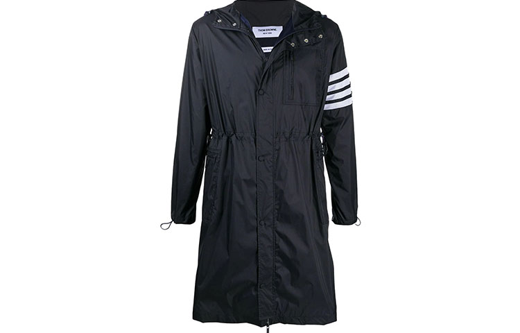 Thom Browne FW21 Four-Bar Hooded Parka Jacket Men’s Blue MJT265A-06859-415 圖 2