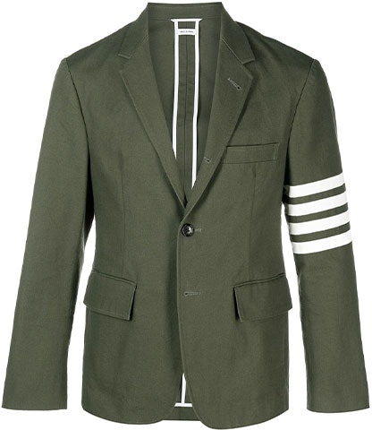 thom-browne-fw-21-green-four-bar-casual-blazer-back-to-school-edition-mju-490-a-07738-320