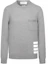 Buy Thom Browne FW21 Kelabu 4-Bar Striped Wool Pullover Sweater Kelabu Cerah. MKA355A-Y1002-055