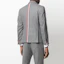 Shop Thom Browne FW21 Grey Button-Front Striped Suit Jacket. MJC317A0-7478-035