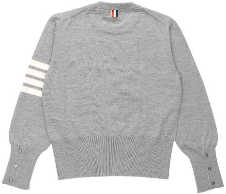 トムブラウン FW21 グレー フォーバースティックマン グラフィックニットスウェットシャツ MKA380A-Y1002-055 Lookbook トムブラウン FW21 グレー フォーバースティックマン グラフィックニットスウェットシャツ MKA380A-Y1002-055