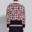 Purchase 톰 브라운 FW21 하운드투스 자카드 울 크루넥 스웨터 레드 남성용. MKA-375AY9005-960