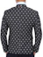 Sizing Thom Browne FW21 Polka Dot Long Sleeve Blazer Dark Grey MJC159A-01458-025