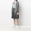 Purchase THOM BROWNE FW21 素色口袋灰色中長裙 FJK051A-06859-045