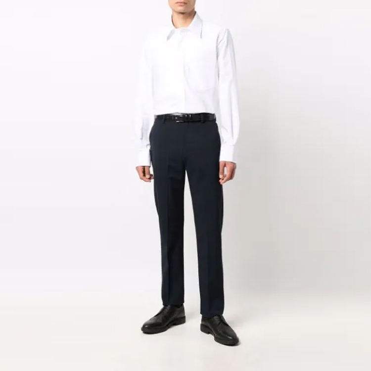 Thom Browne FW21 Solid Long Sleeve Shirt White Men’s MWL272A-10068-100 圖 3
