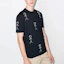 Cheap トムブラウン FW21 スティックマン グラフィック ブルー クルーネック Tシャツ MJS164A-07656-415