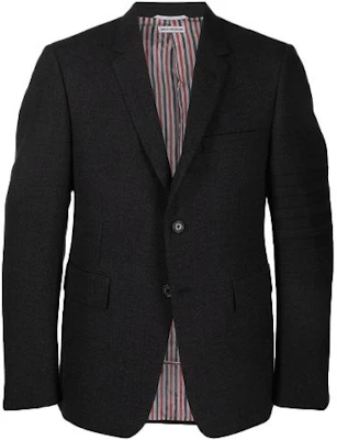 汤姆布朗 FW21 条纹羊毛长袖西装外套 深灰色 校园风 MJC178A-03882-025 Buy 汤姆布朗 FW21 条纹羊毛长袖西装外套 深灰色 校园风 MJC178A-03882-025
