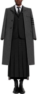 汤姆布朗 FW21 条纹羊毛长袖西装外套 深灰色 校园风 MJC178A-03882-025 Lookbook 汤姆布朗 FW21 条纹羊毛长袖西装外套 深灰色 校园风 MJC178A-03882-025