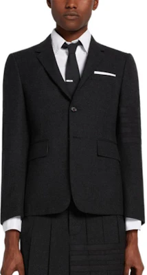 汤姆布朗 FW21 条纹羊毛长袖西装外套 深灰色 校园风 MJC178A-03882-025 Shop 汤姆布朗 FW21 条纹羊毛长袖西装外套 深灰色 校园风 MJC178A-03882-025