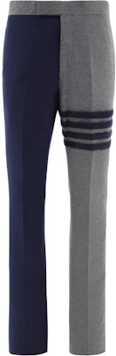 THOM BROWNE FW22 Seluar Kasual Potongan Lurus Berjalur Colorblock. MTC001E-E0012-035 Buy THOM BROWNE FW22 Seluar Kasual Potongan Lurus Berjalur Colorblock. MTC001E-E0012-035