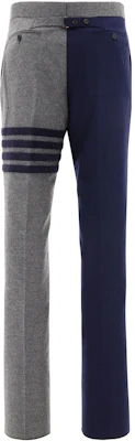 THOM BROWNE FW22 Seluar Kasual Potongan Lurus Berjalur Colorblock. MTC001E-E0012-035 Lookbook THOM BROWNE FW22 Seluar Kasual Potongan Lurus Berjalur Colorblock. MTC001E-E0012-035