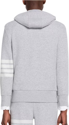 Thom Browne FW22 Sudadera Casual Cuatro Barras Gris. MJT324A-J0012-065 Details for Thom Browne FW22 Sudadera Casual Cuatro Barras Gris. MJT324A-J0012-065