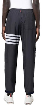 Thom Browne FW22 Celana Jogger Knit Four-Bar Biru MJQ163A-F0197-415 Shop Thom Browne FW22 Celana Jogger Knit Four-Bar Biru MJQ163A-F0197-415