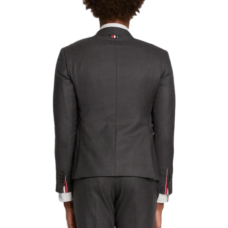 THOM BROWNE FW22  Gray Single-Breasted Long Sleeve Blazer Jacket. MSC159A-00626-025 圖 3
