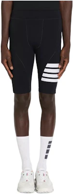 THOM BROWNE FW22 Celana Pendek Kompresi Navy 4-Bar Trim MJA007Y-06753-461 Order THOM BROWNE FW22 Celana Pendek Kompresi Navy 4-Bar Trim MJA007Y-06753-461