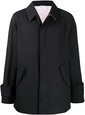 Thom Browne FW22 黑色長袖外套附側邊拉鍊口袋 MJO153A-06111-415 Buy Thom Browne FW22 黑色長袖外套附側邊拉鍊口袋 MJO153A-06111-415