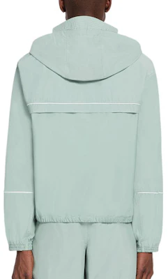 THOM BROWNE FW22 Blue Zip-Up Hooded Jacket MJT343A-07651-450 Shop THOM BROWNE FW22 Blue Zip-Up Hooded Jacket MJT343A-07651-450