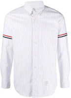 Order Camisa Manga Larga de Botones Blanca Thom Browne FW22 MWL30-1AF0013-960