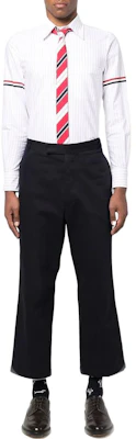 Camisa Manga Larga de Botones Blanca Thom Browne FW22 MWL30-1AF0013-960 Lookbook Camisa Manga Larga de Botones Blanca Thom Browne FW22 MWL30-1AF0013-960