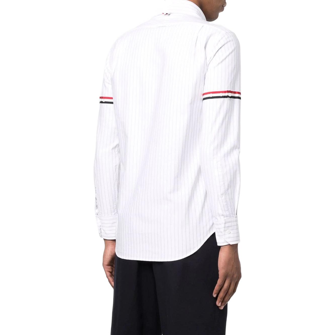 Thom Browne FW22 Button-Up Long Sleeve Shirt White MWL30-1AF0013-960 圖 4