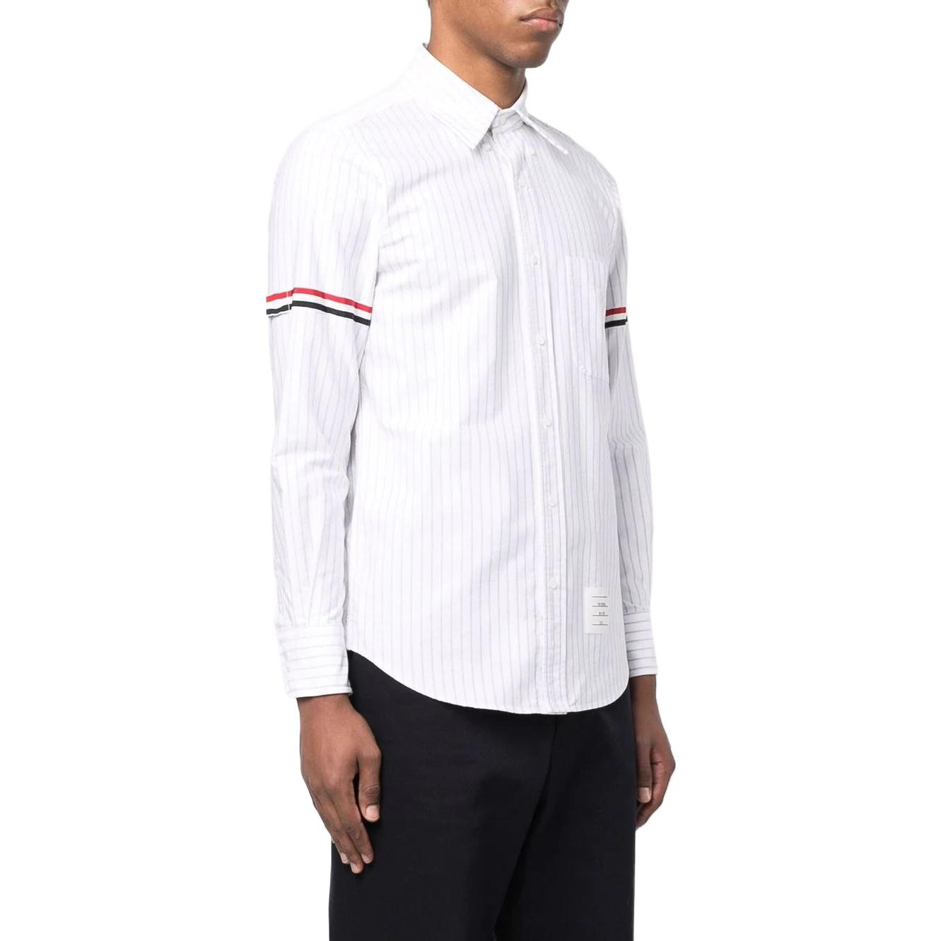 Thom Browne FW22 Button-Up Long Sleeve Shirt White MWL30-1AF0013-960 圖 5